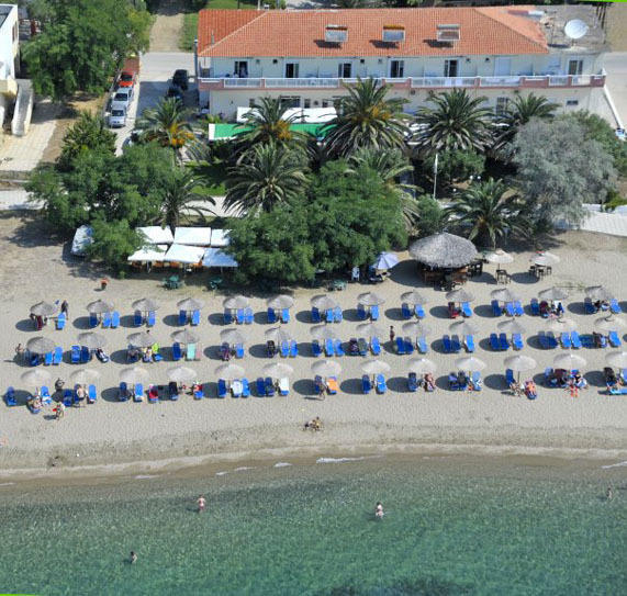 Possidona Beach Hotel Gerakini Exterior foto